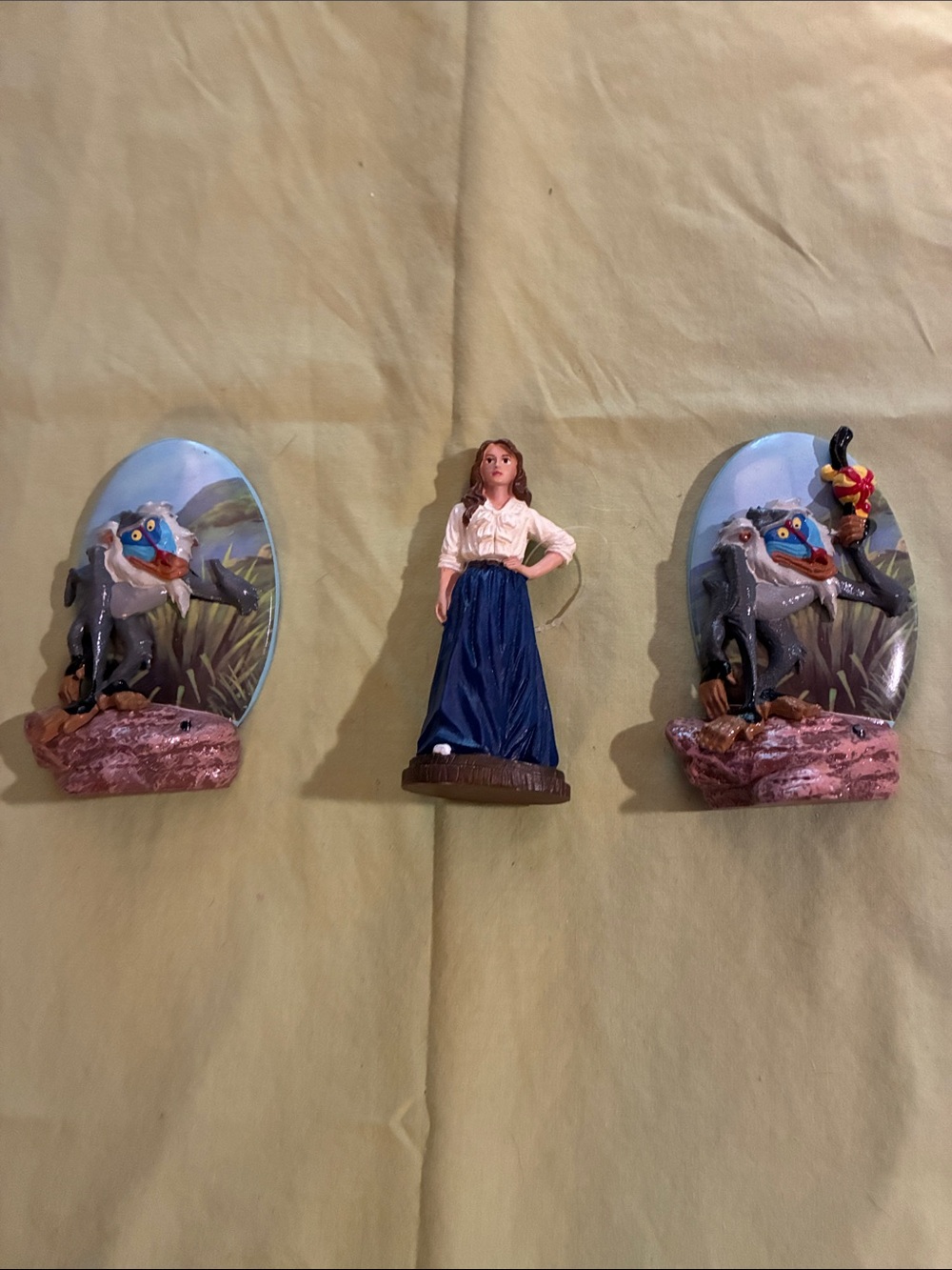 Set of 3 Aquarium Ornaments- New Without Tags- Disney Lion King